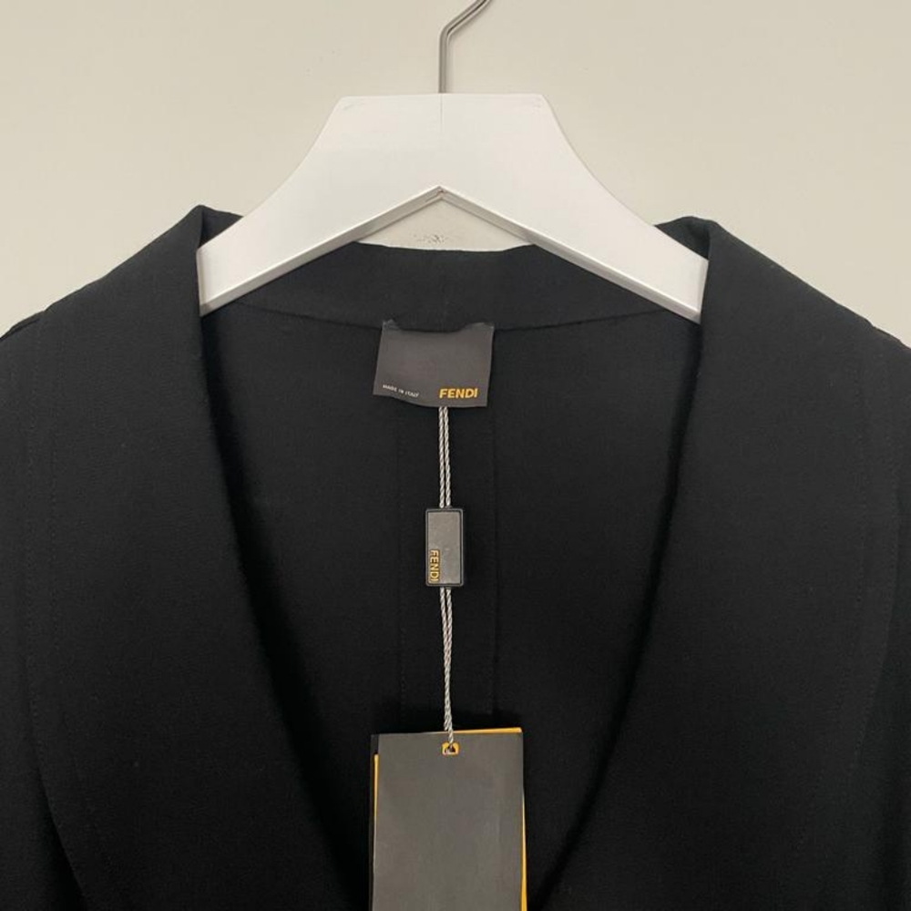 NWT Fendi Black Dress. Size EU 42 - Picture 6 of 7